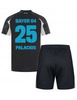 Bayer Leverkusen Exequiel Palacios #25 Kolmaspaita Lasten 2024-25 Lyhythihainen (+ shortsit)